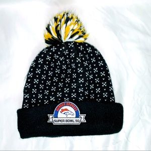 *4 for $25* NFL Denver Broncos New Era Super Bowl Knit Pom Pom Beanie